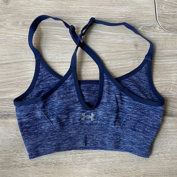 Under Armour Sports Bras Set of 2 Blue Black XS - Picture 7 of 12